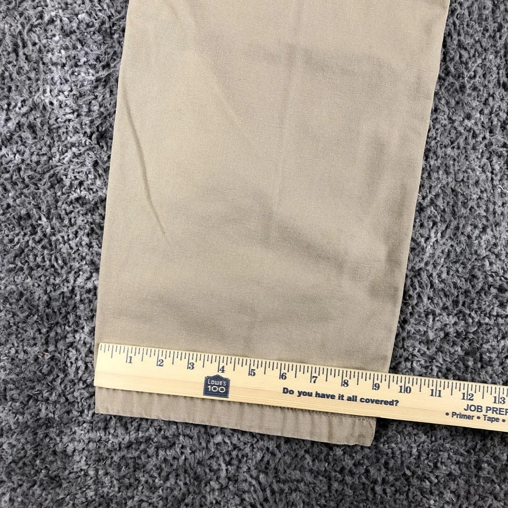Carhartt Pants Mens 40x34‎ Beige Canvas Relaxed Fit Carpenter Workwear B299 GKH